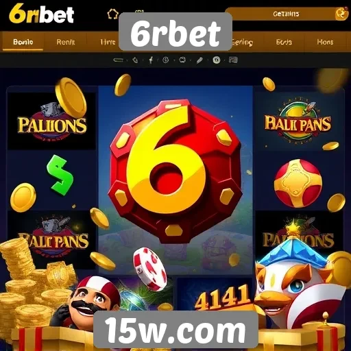 Comparativo de jogos disponíveis no 6rbet